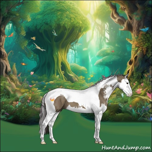 Horse Color:Smoky Grullo Sabino Splash Tobiano 