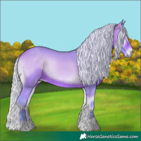 Horse Color:Watercolor Silver Bay Onyx