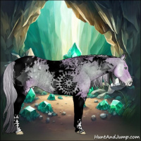 Horse Color:Void Watercolor Palomino Pearl Onyx Tobiano Varnish Rabicano 