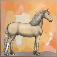 Horse Color:Chestnut Mushroom 