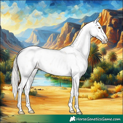 Horse Color:Silver Black Pearl Sabino 
