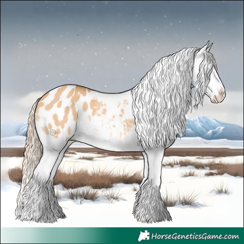 Horse Color:Red Dun Appaloosa 