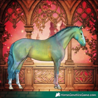 Horse Color:Watercolor Bay 