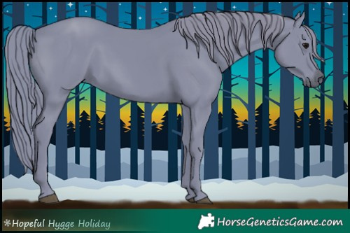 Horse Color:Watercolor Black