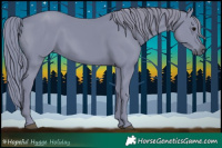 Horse Color:Watercolor Black 