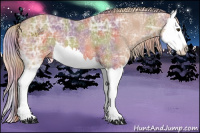 Horse Color:Nacre Chestnut Ice Splash