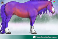 Horse Color:Watercolor Brown 