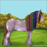 Horse Color:Painted Classic Champagne Ice 