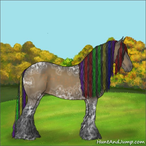Horse Color:Painted Brown Ice
