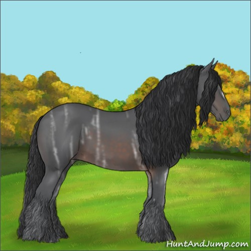 Horse Color:Brown Ice 