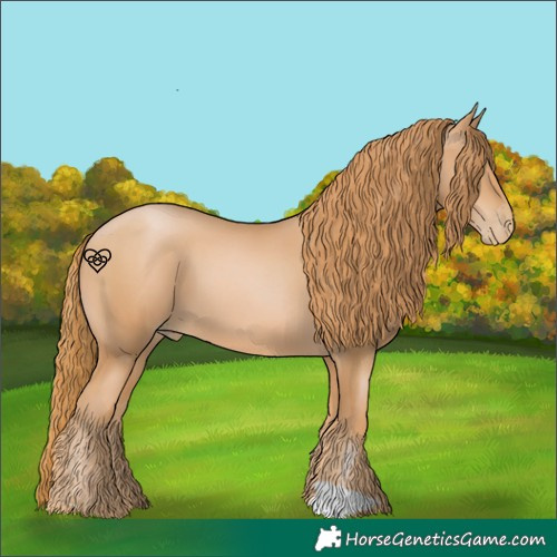 Horse Color:Chestnut Pearl 