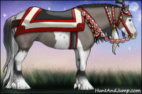 Horse Color:Grullo Splash Tobiano 