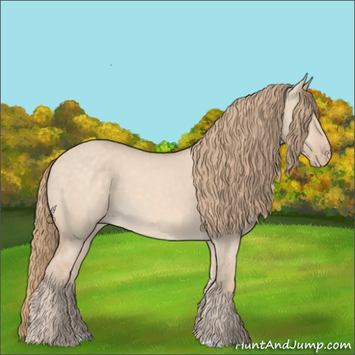 Horse Color:Perlino Dun