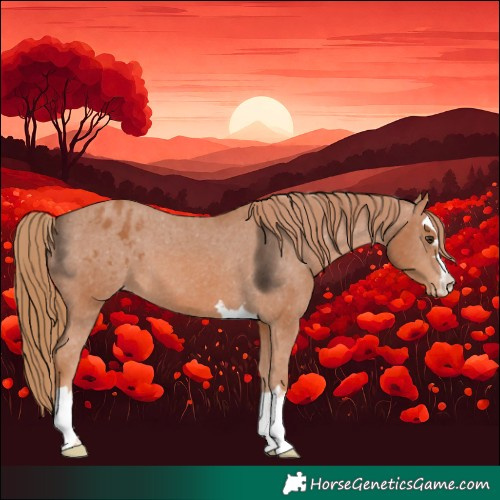 Horse Color:Chestnut Appaloosa 