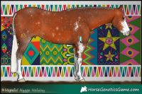 Horse Color:Silver Bay Sabino 