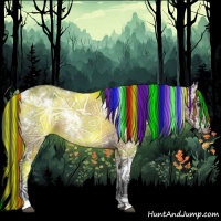 Horse Color:Painted White Spotted Brown Ice Dun 