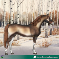 Horse Color:Liver Red Onyx Tobiano 