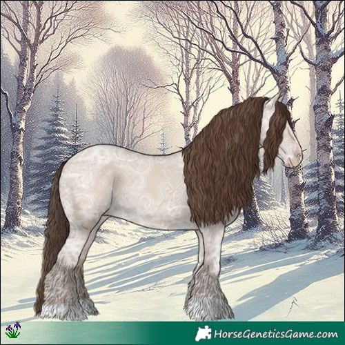 Horse Color:Classic Champagne Ice Dun