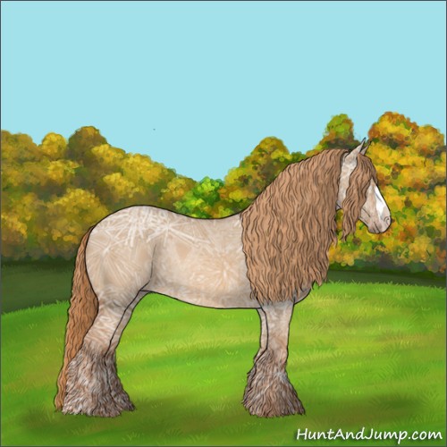 Horse Color:Red Dun Ice 