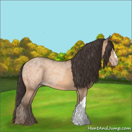 Horse Color:Amber Champagne Ice 