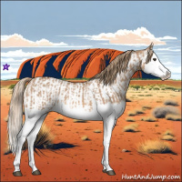 Horse Color:Red Dun Splash  and Red Dun Splash Appaloosa 