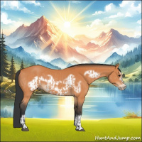 Horse Color:Bay Splash Frame  and Bay Frame 