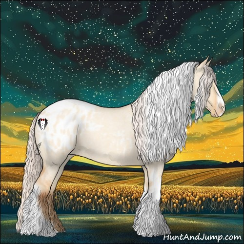 Horse Color:Silver Amber Champagne Roan Dun Splash Tobiano Frame Appaloosa Rabicano