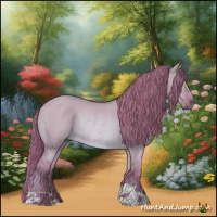 Horse Color:Watercolor Red Dun Rabicano