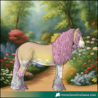 Horse Color:Watercolor Bay Splash