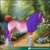 Horse Color:Watercolor Bay Onyx 