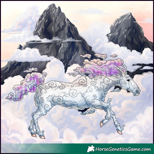 Horse Color:Gray Painted Black 