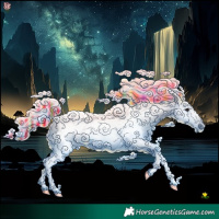 Horse Color:Gray Painted Bay 