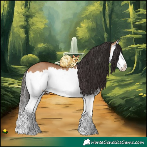 Horse Color:Bay Dun Splash 