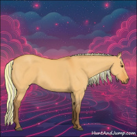 Horse Color:Painted Silver Buckskin Dun 