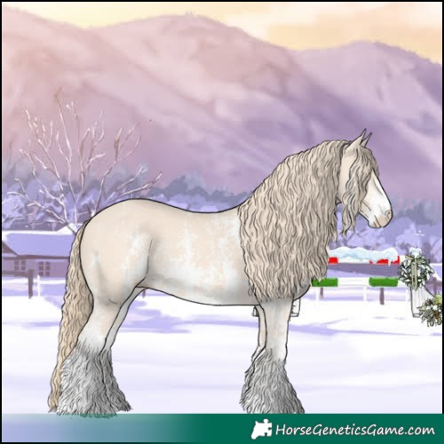 Horse Color:Perlino Sabino  and Perlino Sabino 