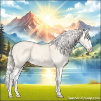 Horse Color:Cremello Dun Splash and Cremello Dun Splash