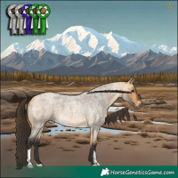 Horse Color:Buckskin Roan 