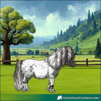 Horse Color:Smoky Blue Roan Tobiano Blanket 