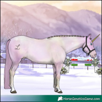 Horse Color:Watercolor Buckskin Pearl 