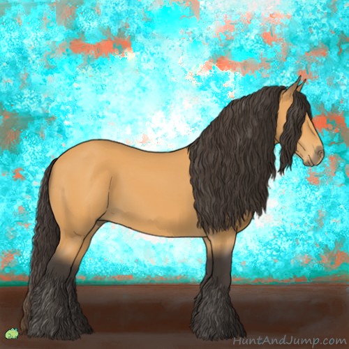 Horse Color:Buckskin 