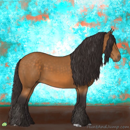 Horse Color:Buckskin 