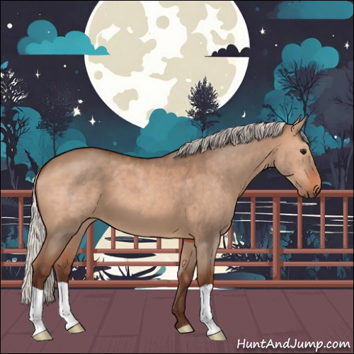 Horse Color:Silver Brown Dun