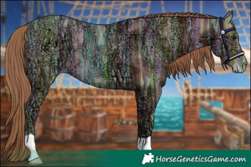 Horse Color:Black Ice Pearl