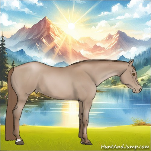 Horse Color:Black Pearl 