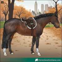Horse Color:Brown 