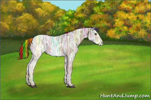 Horse Color:Painted Chestnut Ice 