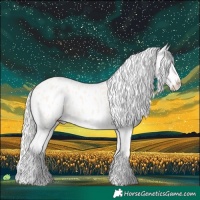 Horse Color:Silver Perlino Dun Appaloosa