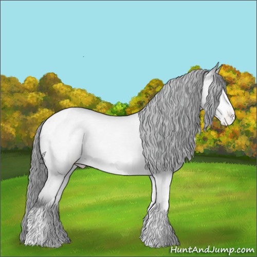 Horse Color:Sable Champagne Chinchilla Dun Tobiano Varnish 