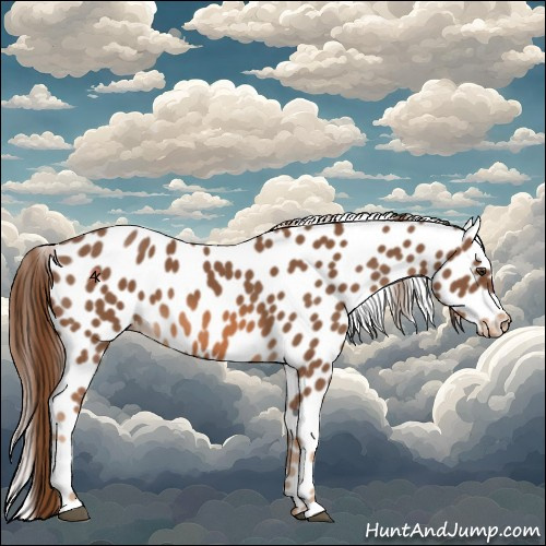 Horse Color:Chestnut Appaloosa