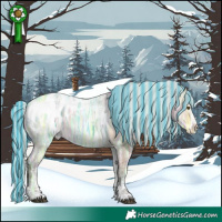 Horse Color:Painted Silver Bay Ice Dun Sabino Tobiano Appaloosa